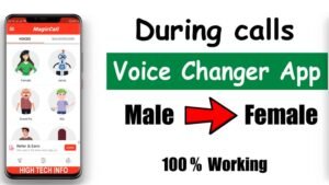 Magic Call App - Best app for changing your voice in call or audio