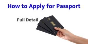 How to Apply for Passport || Full Details