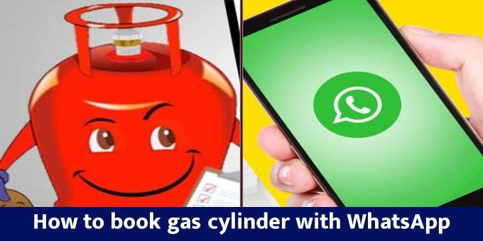 How to book gas cylinder with WhatsApp
