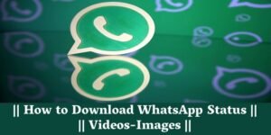 How to download WhatsApp Status
